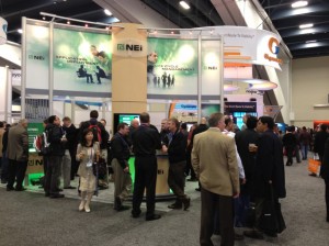 Picture of NEI's setup at the 2012 RSA Conference