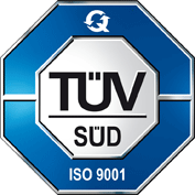 Logo of TÜV SÜD TL 9001:2015 certification