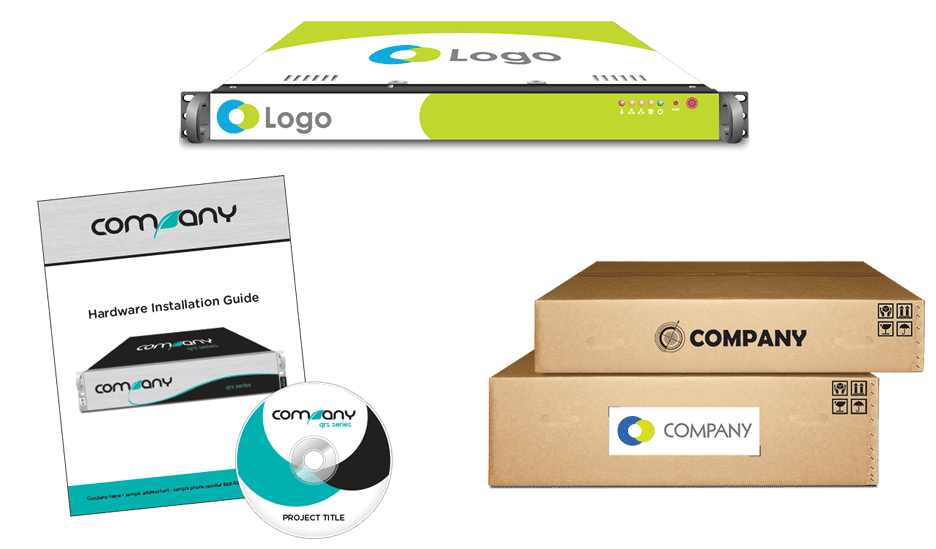 Examples of custom server branding