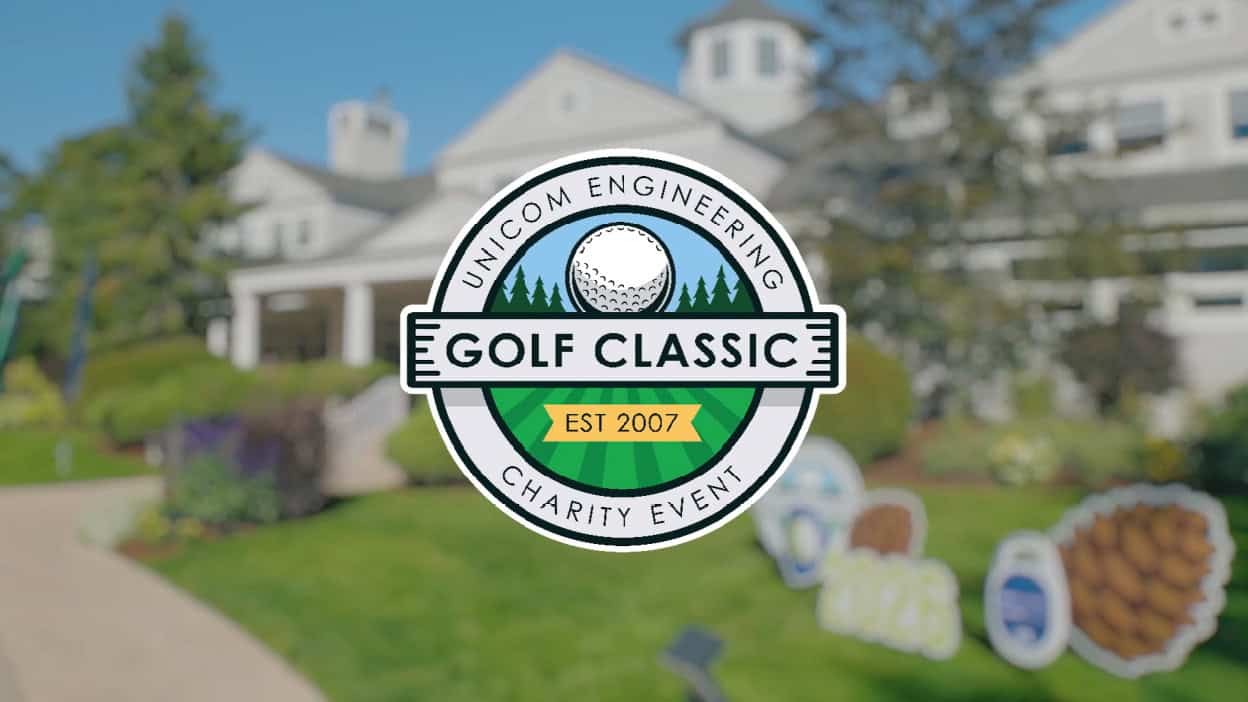 Golf Classic Logo on Background