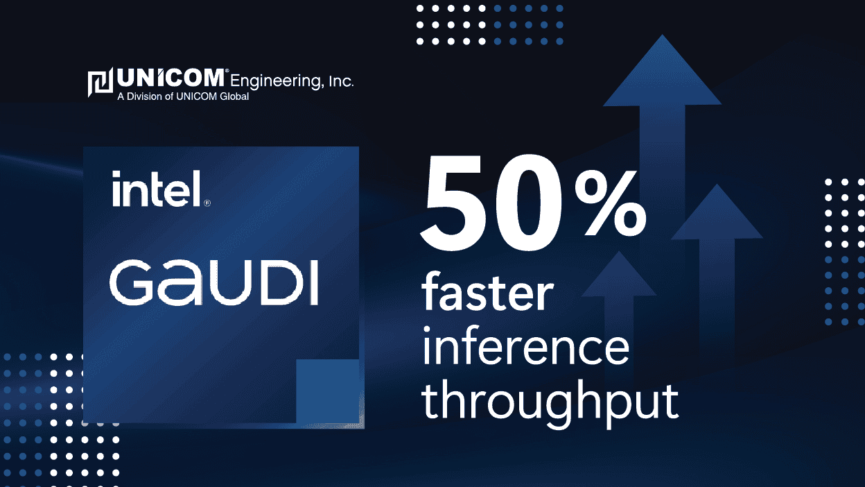 Intel Gaudi 3 with a fact: 50% faster inference throughput