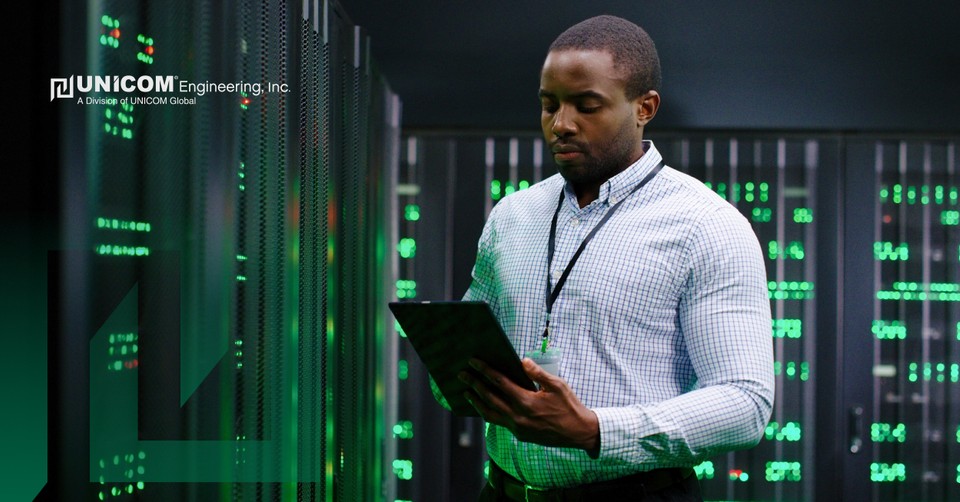 data center racks of servers