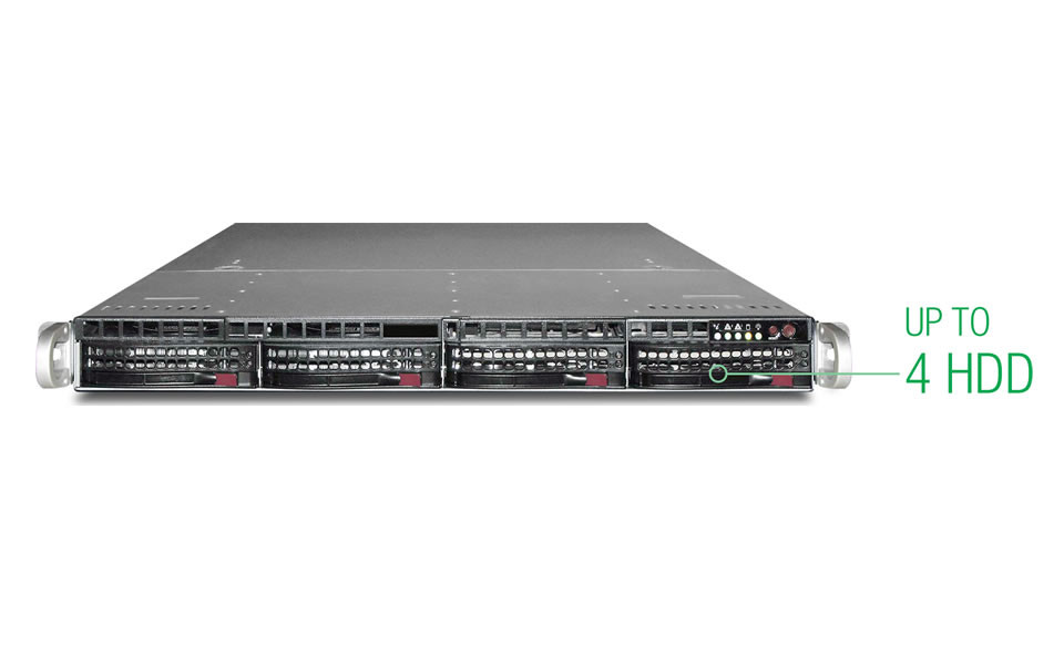 S-1500 – 1U Rackmount SAS/SATA Server Platform
