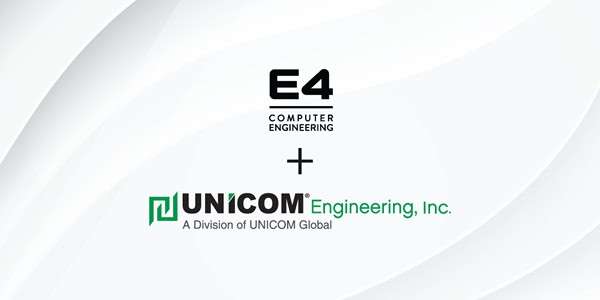 UNICOM Engineering announces strategic partnership with E4 Computer Engineering to deliver advanced AI Infrastructure Solutions