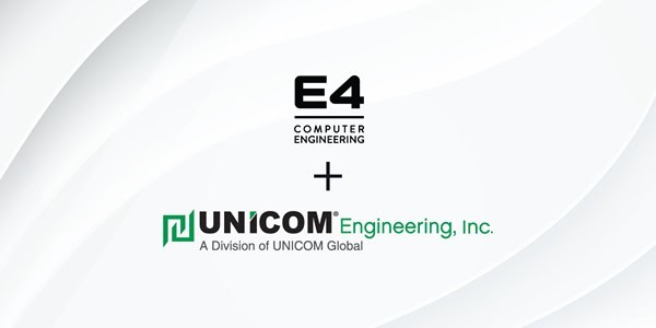 UNICOM Engineering announces strategic partnership with E4 Computer Engineering to deliver advanced AI Infrastructure Solutions