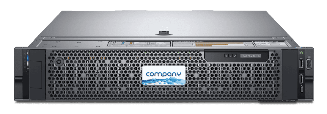 Dell 2U standard bezel with logo