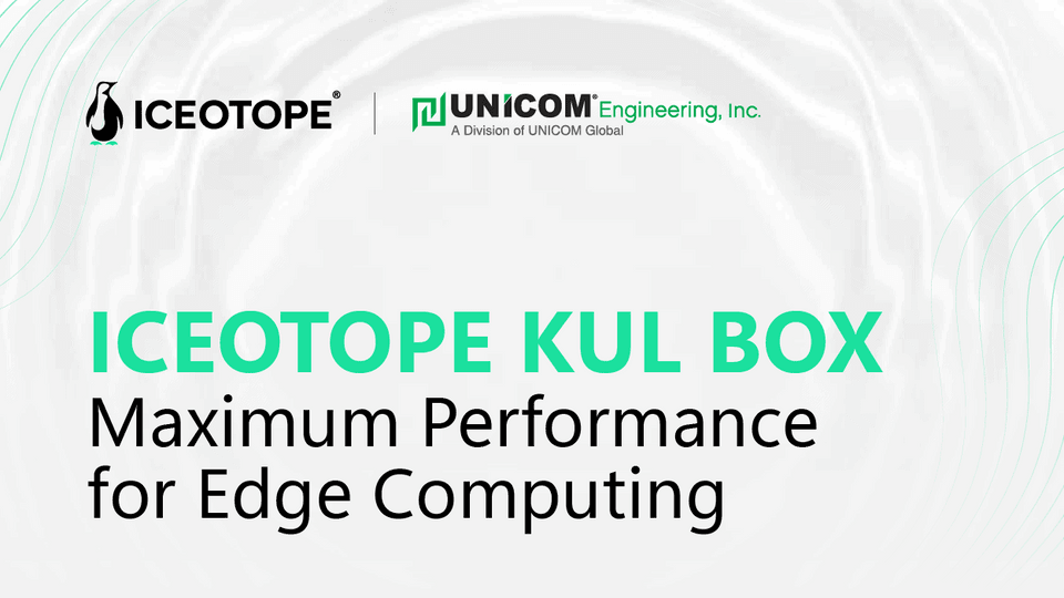 Iceotope Kul Box Liquid-Cooled AI & Edge Computing Solution