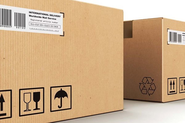 cardboard delivery boxes