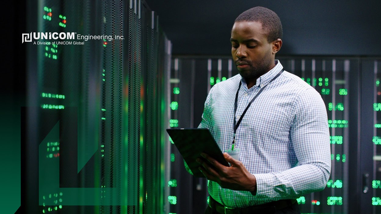 data center racks of servers